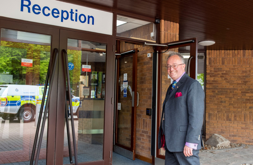 Police And Crime Commissioner Toasts Successful First Year In Office Rupert Matthews